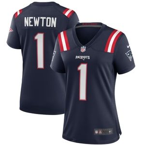 Cam Newton NFL New England Patriots Nike Women's Game Jersey - Small or Medium